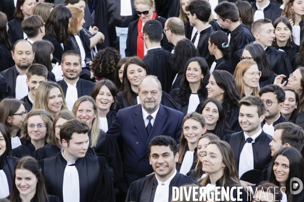 éric Dupond-Moretti à l école Nationale de la Magistrature de Bordeaux