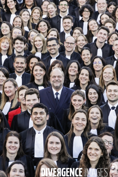 éric Dupond-Moretti à l école Nationale de la Magistrature de Bordeaux