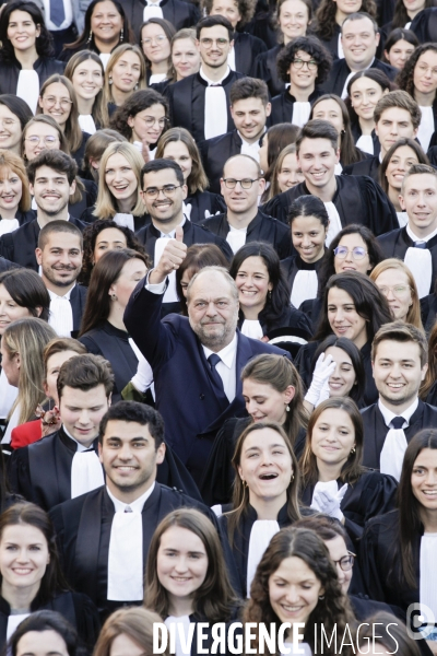 éric Dupond-Moretti à l école Nationale de la Magistrature de Bordeaux