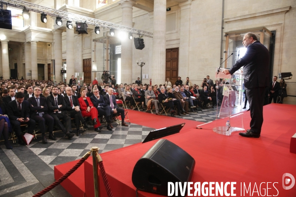 éric Dupond-Moretti à l école Nationale de la Magistrature de Bordeaux