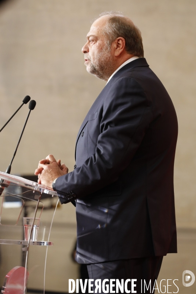 éric Dupond-Moretti à l école Nationale de la Magistrature de Bordeaux