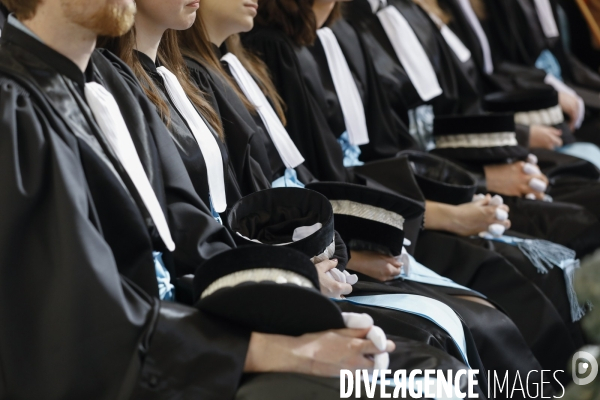 éric Dupond-Moretti à l école Nationale de la Magistrature de Bordeaux
