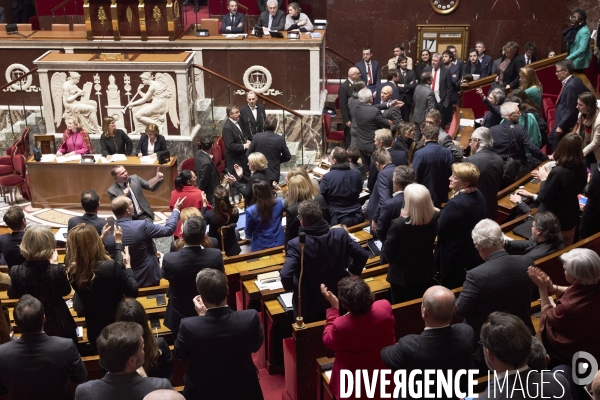 Fin des débats réforme des retraites Assemblee Nationale