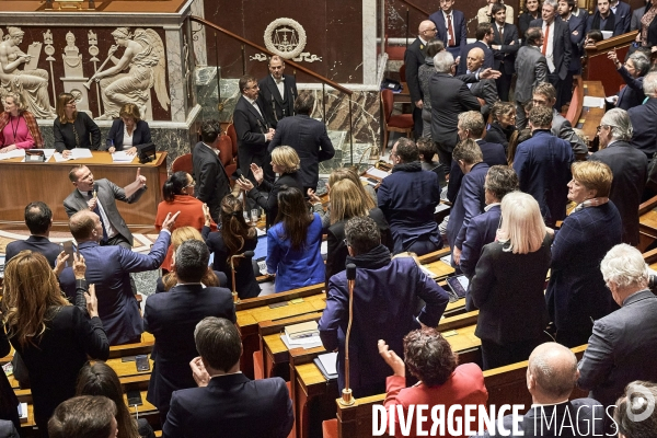 Fin des débats réforme des retraites Assemblee Nationale