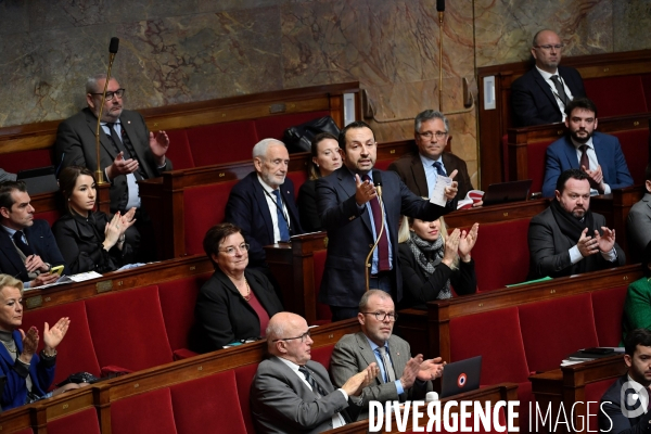 Assemblée Nationale / Dernier jour du debat sur la reforme des retraites