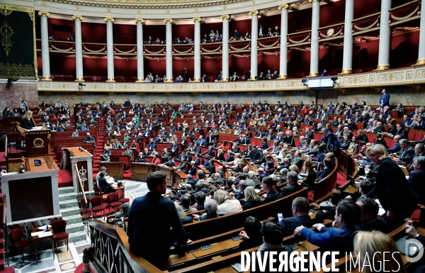 Assemblée Nationale / Dernier jour du debat sur la reforme des retraites