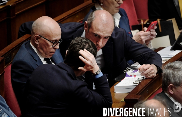 Assemblée Nationale / Dernier jour du debat sur la reforme des retraites