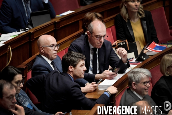 Assemblée Nationale / Dernier jour du debat sur la reforme des retraites