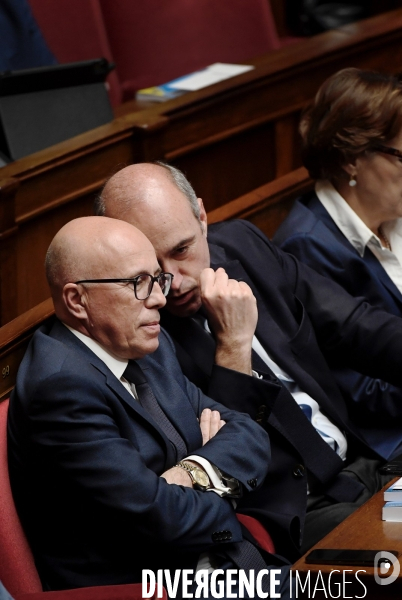 Assemblée Nationale / Dernier jour du debat sur la reforme des retraites