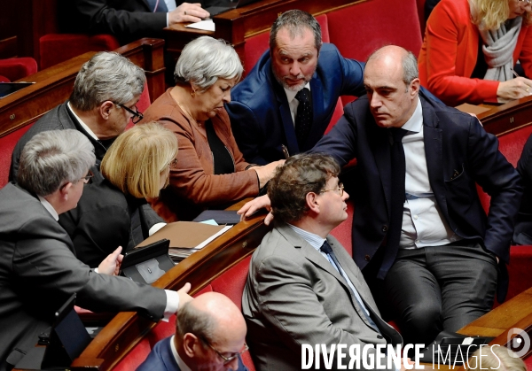 Assemblée Nationale / Dernier jour du debat sur la reforme des retraites