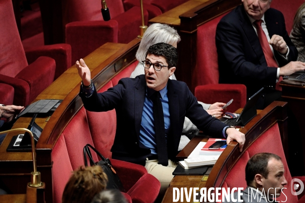 Assemblée Nationale / Dernier jour du debat sur la reforme des retraites