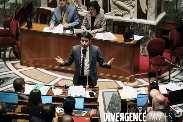 Assemblée Nationale / Dernier jour du debat sur la reforme des retraites