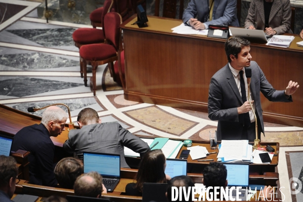 Assemblée Nationale / Dernier jour du debat sur la reforme des retraites