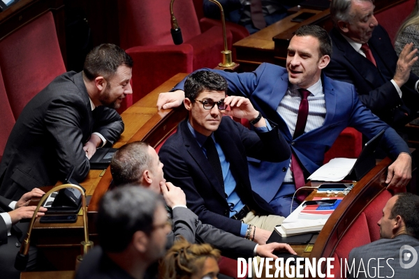 Assemblée Nationale / Dernier jour du debat sur la reforme des retraites