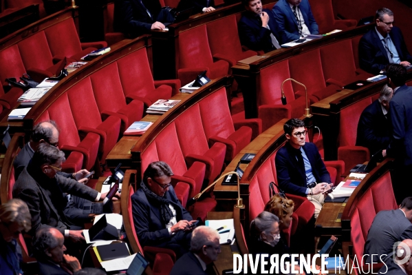 Assemblée Nationale / Dernier jour du debat sur la reforme des retraites