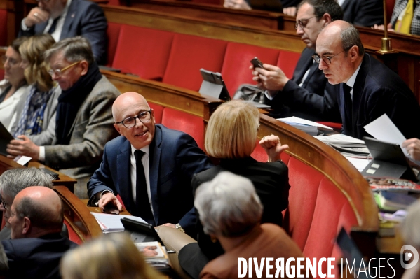 Assemblée Nationale / Dernier jour du debat sur la reforme des retraites