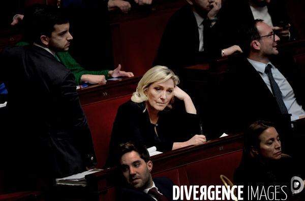 Assemblée Nationale / Dernier jour du debat sur la reforme des retraites