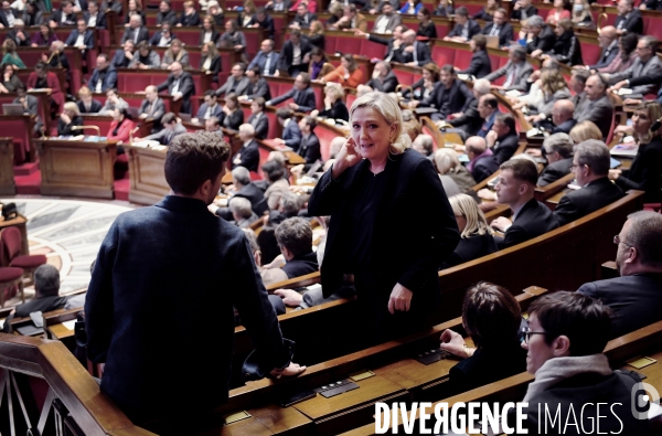 Assemblée Nationale / Dernier jour du debat sur la reforme des retraites