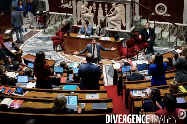 Assemblée Nationale / Dernier jour du debat sur la reforme des retraites