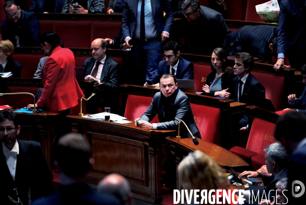 Assemblée Nationale / Dernier jour du debat sur la reforme des retraites