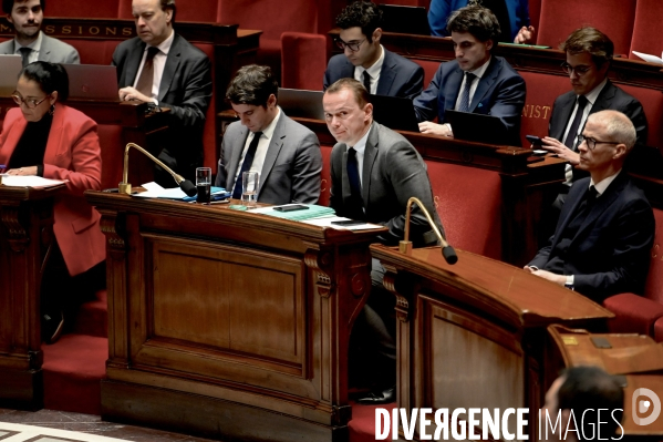 Assemblée Nationale / Dernier jour du debat sur la reforme des retraites