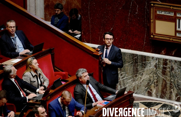 Assemblée Nationale / Dernier jour du debat sur la reforme des retraites