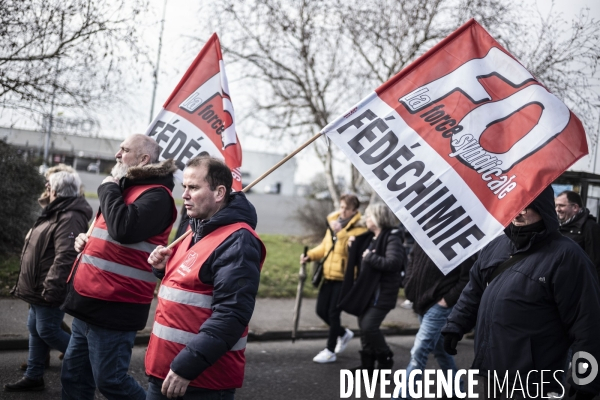 Manifestation contre la réforme des retraites.