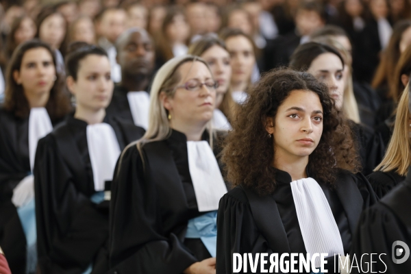 éric Dupond-Moretti à l école Nationale de la Magistrature de Bordeaux