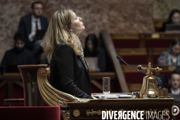 Dernier jour du debat sur la réforme des retraites à l assemblée nationale.