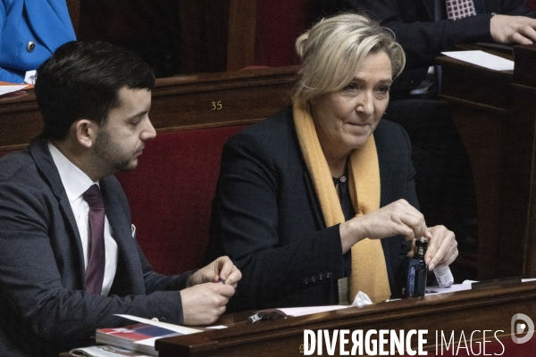 Dernier jour du debat sur la réforme des retraites à l assemblée nationale.