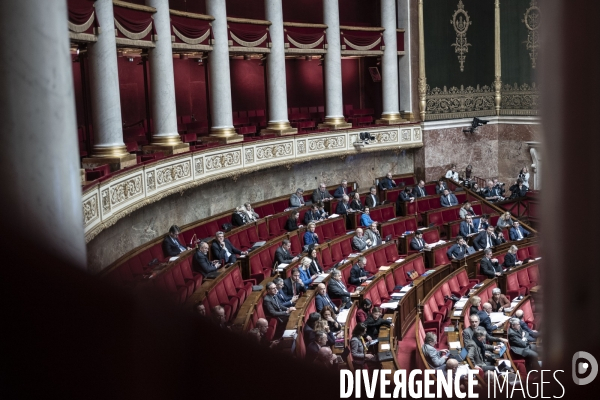 Dernier jour du debat sur la réforme des retraites à l assemblée nationale.