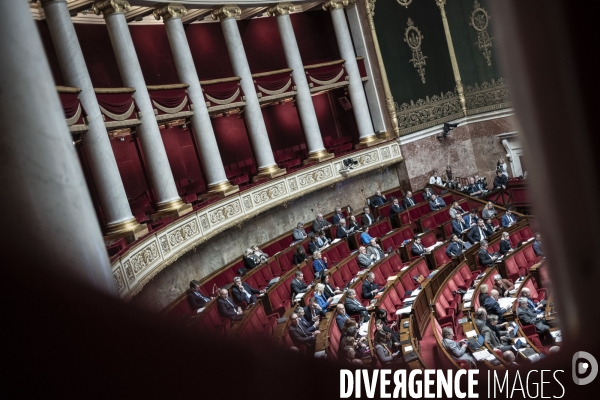 Dernier jour du debat sur la réforme des retraites à l assemblée nationale.