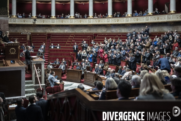 Motion de censure aprés le debat sur la réforme des retraites