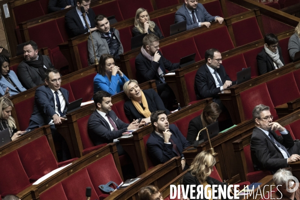 Dernier jour du debat sur la réforme des retraites à l assemblée nationale.