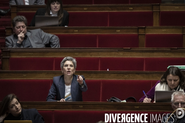 Dernier jour du debat sur la réforme des retraites à l assemblée nationale.