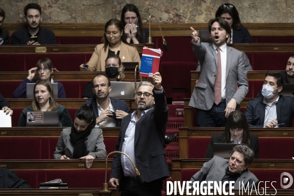 Dernier jour du debat sur la réforme des retraites à l assemblée nationale.