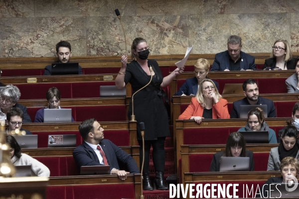 Dernier jour du debat sur la réforme des retraites à l assemblée nationale.