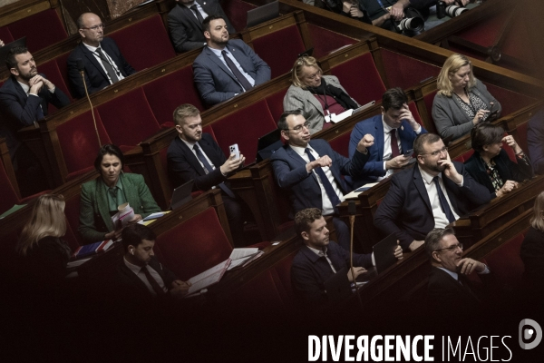 Dernier jour du debat sur la réforme des retraites à l assemblée nationale.