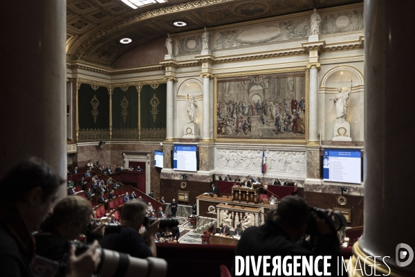 Dernier jour du debat sur la réforme des retraites à l assemblée nationale.