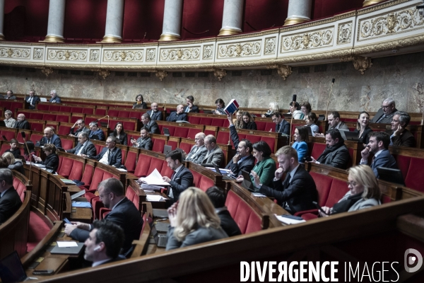 Dernier jour du debat sur la réforme des retraites à l assemblée nationale.