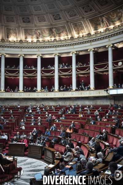 Dernier jour du debat sur la réforme des retraites à l assemblée nationale.