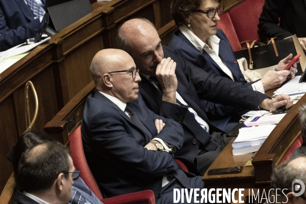 Dernier jour du debat sur la réforme des retraites à l assemblée nationale.