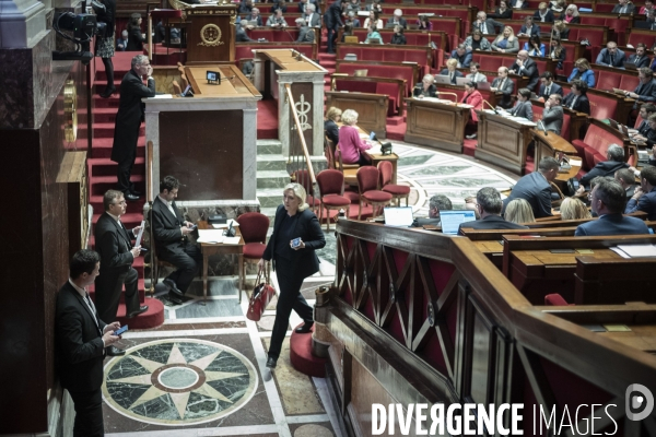 Dernier jour du debat sur la réforme des retraites à l assemblée nationale.