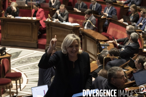 Dernier jour du debat sur la réforme des retraites à l assemblée nationale.