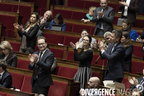 Dernier jour du debat sur la réforme des retraites à l assemblée nationale.