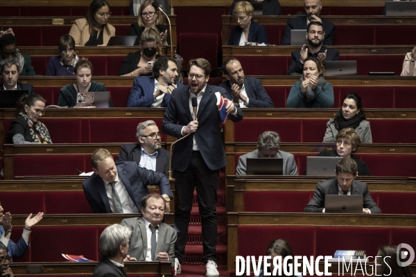 Dernier jour du debat sur la réforme des retraites à l assemblée nationale.