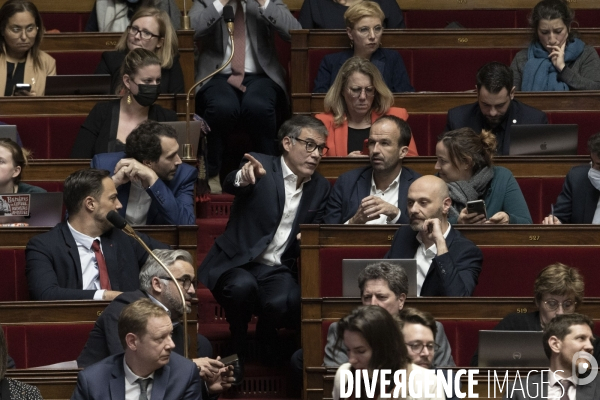 Dernier jour du debat sur la réforme des retraites à l assemblée nationale.