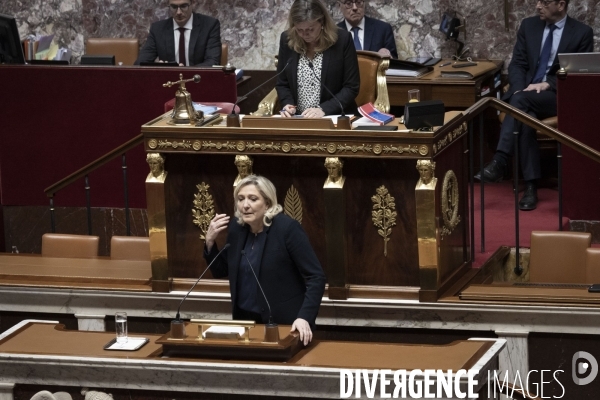 Motion de censure aprés le debat sur la réforme des retraites