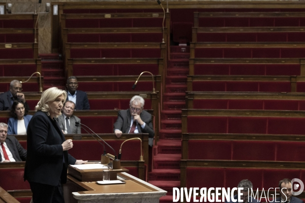 Motion de censure aprés le debat sur la réforme des retraites