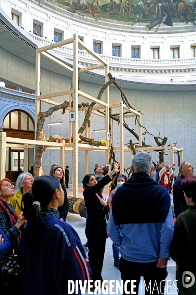 A la fondation Pinault, exposition Avant l  Orage